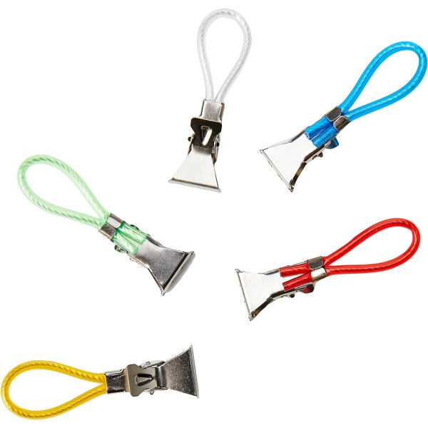 Kökshandduksklämmor, 5-pack