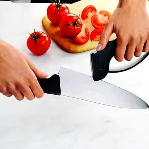 Snabbslipværktøj til køkkenknivar, flerfarvet (grå/svart)