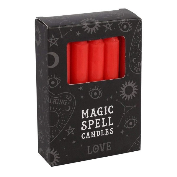 Jotain erilaista Magic Spell Kynttilät (pakkaus 12 kpl) One Size Röd One Size