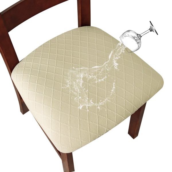 Ruokailutilan tuolinpäällinen 4 osaa Universal Stretch Cover Ela