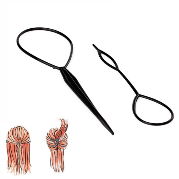 TG Hårbullar Snygga för Twist Ring Former för Shaper Donut Chignon