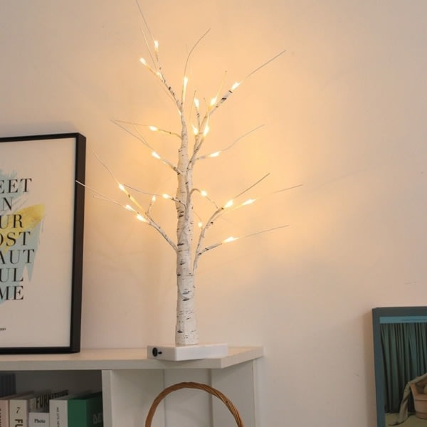 60cm Birkelyg LED Julepynt Påskeæg 60cm