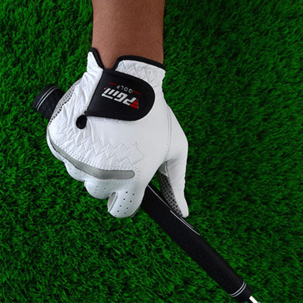 1 ST Herr Golfhandske Vänster Höger Mjuk Andas med Anti-slip Granulat Golf vänster c