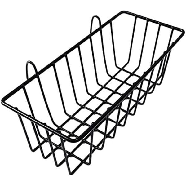 Metal Mesh Hylde Kurve Væghængt Kurv Væg Organizer