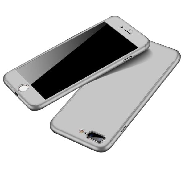 TG iPhone Se 2020 - Dubbelskal Silver