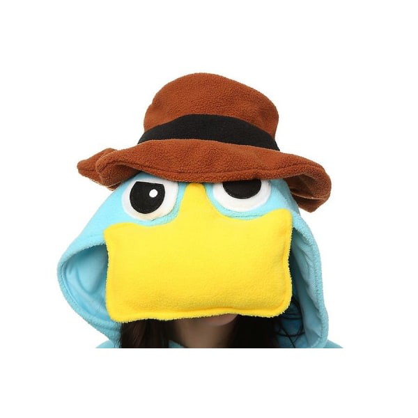 Perry The Platypus Cosplay -puku Hemkläder M