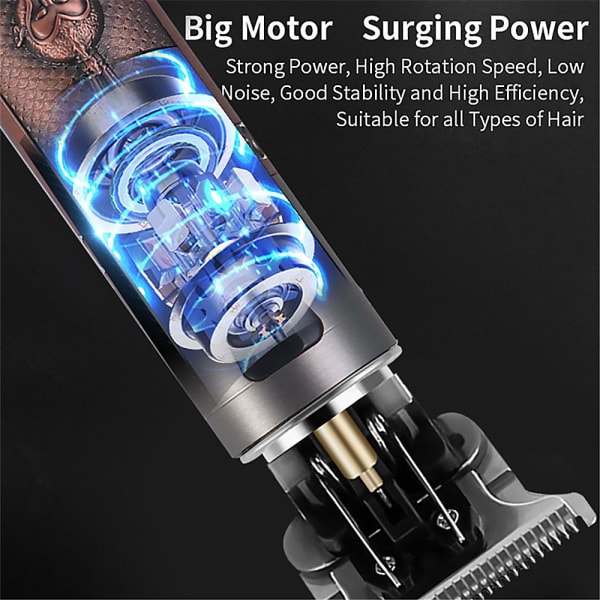 TG Elektrisk Rakapparat Clipper Män Razor Skäggtrimmer