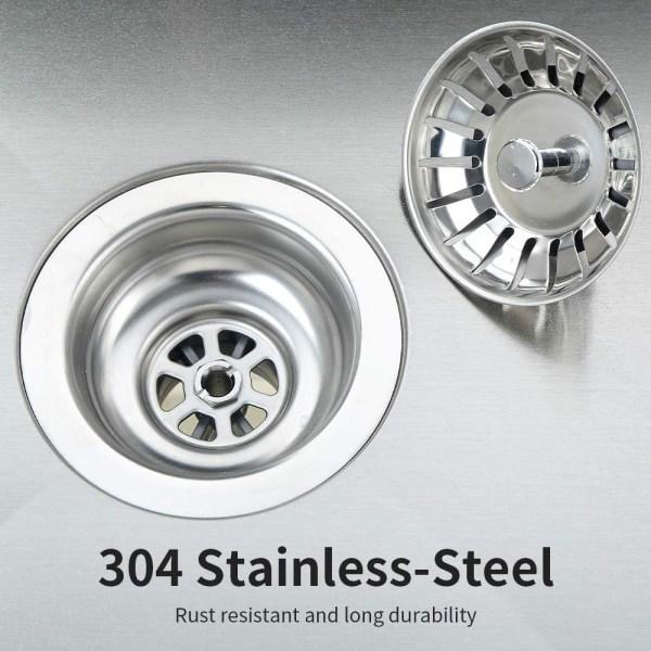 Diameter 78mm, 2:a, 304 Krukker Prop Plug Dreneringsprop Rustfrit