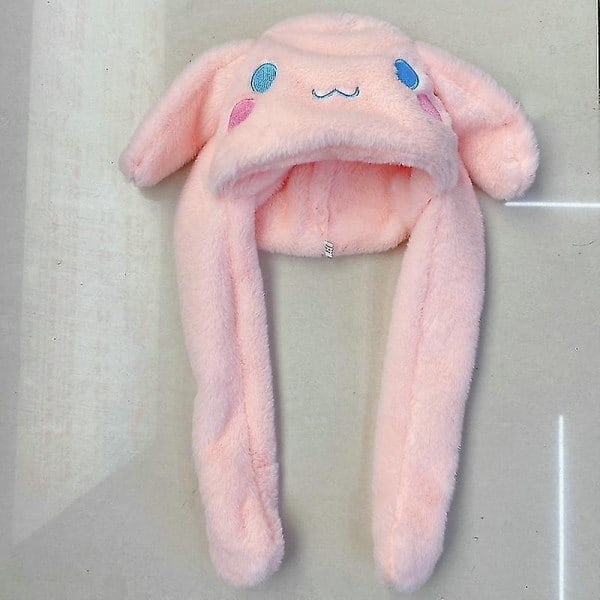 Söt Sanrio-hatt Cinnamoroll Tillbehör Kawaii Håll Varmt Lagringshatt Öron Rör Sig Anime Mjuk Leksak för Flickor Present - Perfekt 5