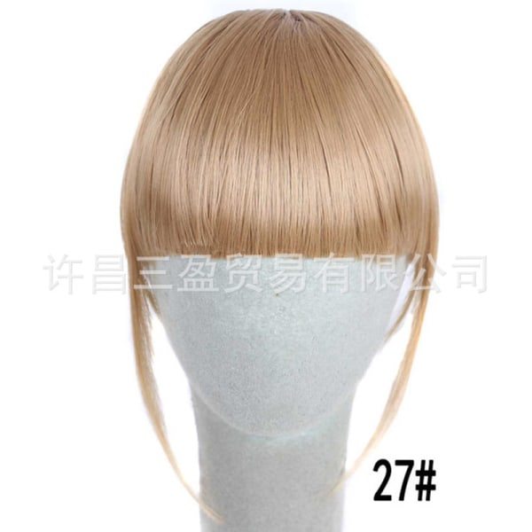 TG Kvinnors Snygga Bangs Fringe Extensions Peruk Spets Hårprydnad 2 33