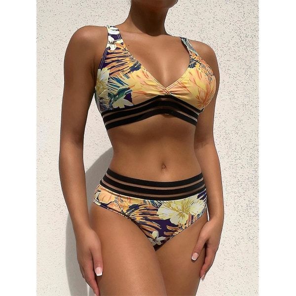 Bikini til kvinder Sexy ny trykt badedragt med delt damemode badedragt
