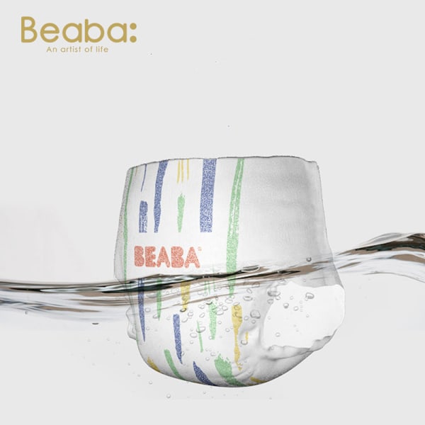 Beaba baby badebukser midsummer light year spædbarn swimmingpool beaba baby engangs badebleer XL (12-16kg)