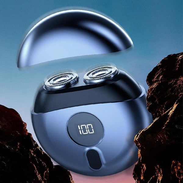 TG Pieni Lentävä Lentolautanen Sähköinen Partakone USB Latautuva
