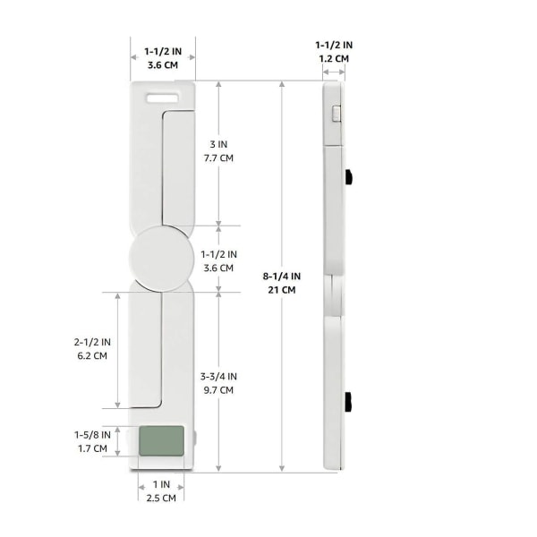 Foldbar digital kjøkkenvekt, svært nøyaktig matvekt