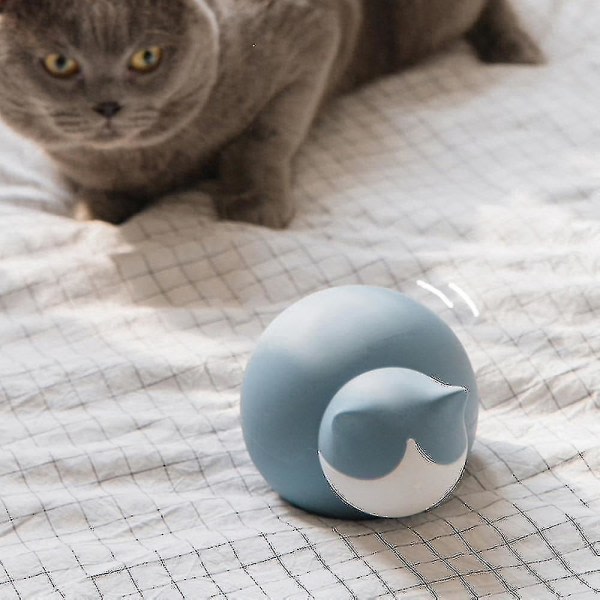 Tecknad Cat Shape Varmvattenpåse Silikon Handvärmare