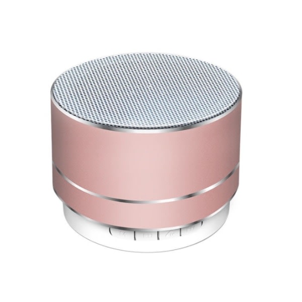 Trådlös Bluetooth -högtalare, minihögtalare (rosa),
