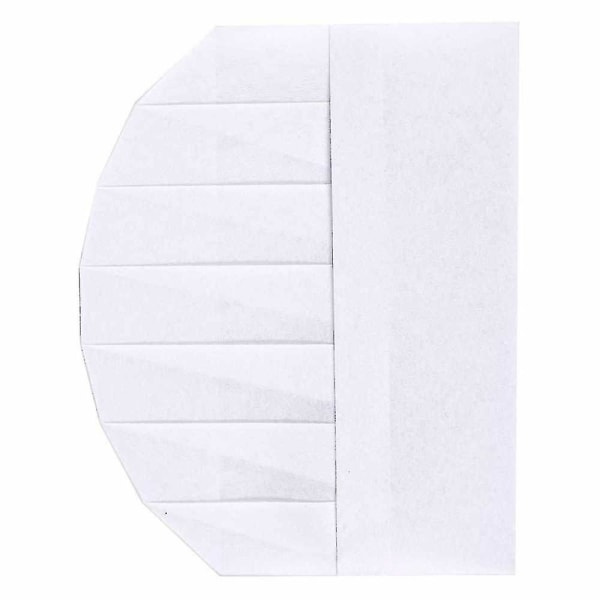Chef Hattar 20-pak Vita engangs Kock Toques 23cm