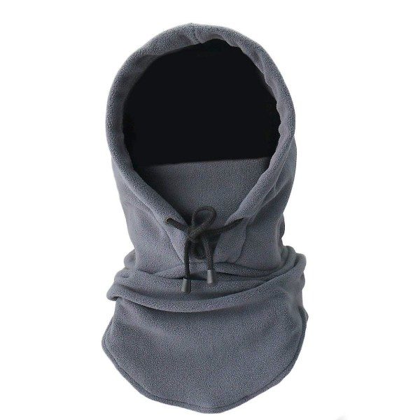Hatter for menn Vinterhatt Ansiktsmaske Vintermaske Herrhatt Balaclava Ansiktsmaske (grå)