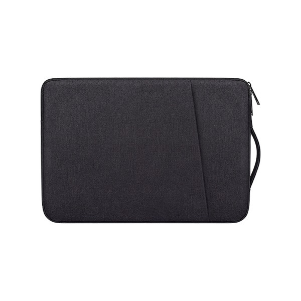 Laptop Sleeve 14,1 tommer/15,4 tommer canvas Sort Sort—yux Sort