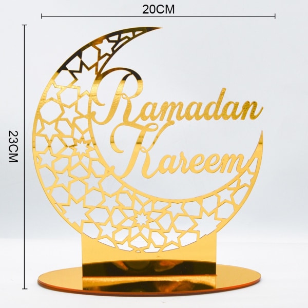 Eid Mubarak Ornament Ramadan-dekorasjon 7 7