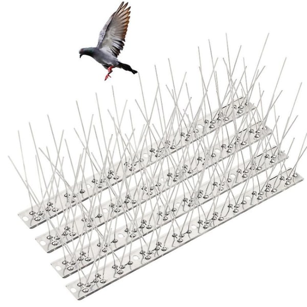 Galaxy 10Pack Bird Spikes Anti-Bird Nails Fågelavvisande metall fågelavskräckande spinnare