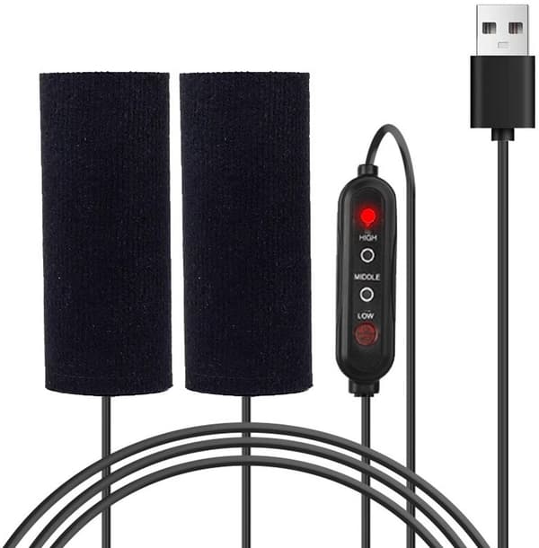 Värmehandtag - Tre temperaturinställningar - Vintervärme - Plug-in-drift - USB-driven - Tvättbar - Halkfri design - Universell för alla modeller