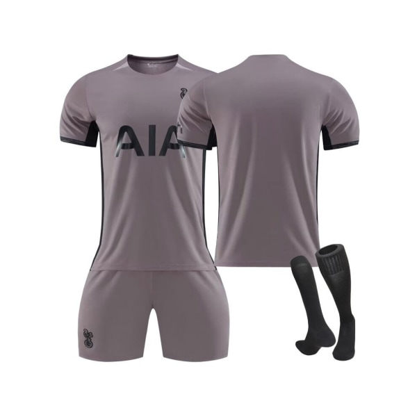 (2023/24 Tottenham Udebanetrøje, Fodboldtrøje til Børn, Voksne 28(150-160CM)
