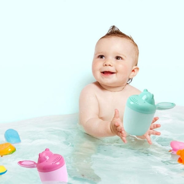 Baby hårkopp med vandkanna, beskytter barnets øjne
