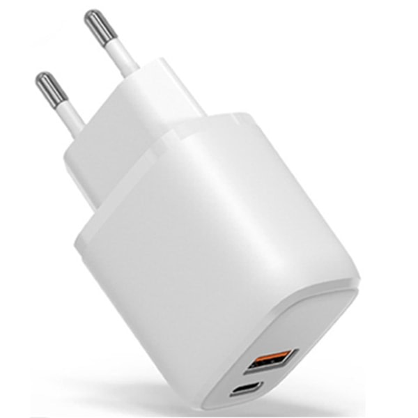 TG Effektfuld 18W USB / USB-C Vægadapter Sort