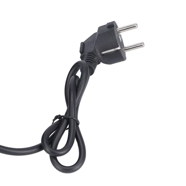 Elektrisk vannpipe kullbrenner bærbar multifunksjonell kaffe- og tevarmer med bryter EU-plugg 220V svart