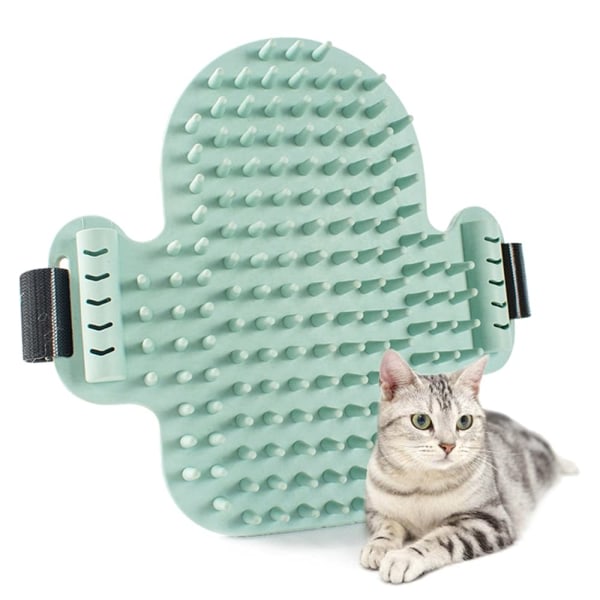Galaxy Cat Brush Corner Miljövennlig gummi, massasje klåda og kam, hårborttagningsborste