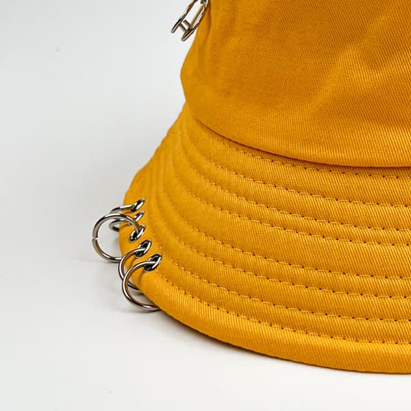 Unisex bøttehatt trykk vendbare dobbeltsidige solhatter