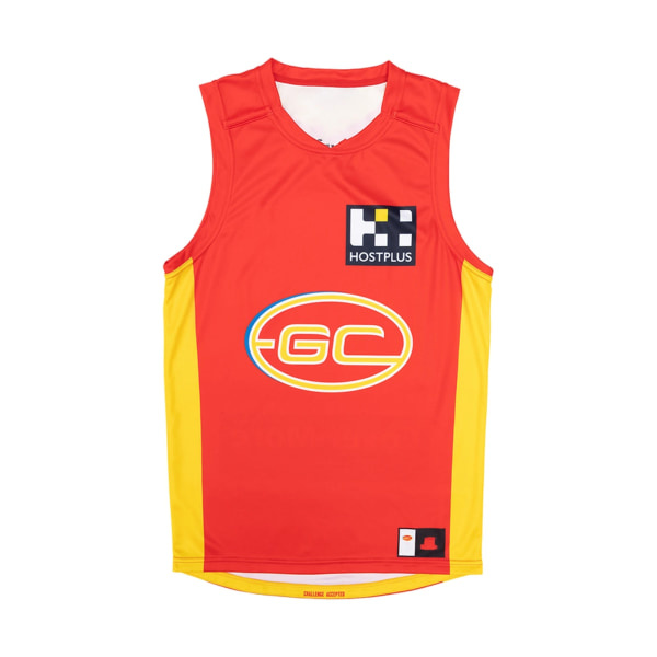 2022 Gold Coast Suns Voksne Hjemmetrøje 3XL