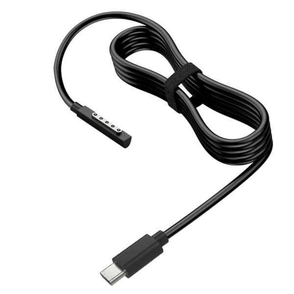 Surface Connect til USB C Opladningskabel til Surface Pro 1 2RT Computer Magnetisk Connector Power Kabel