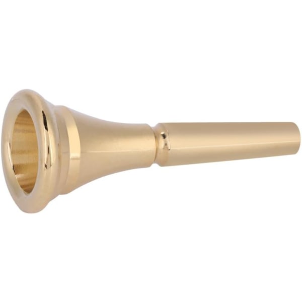 Galaxy Guldpläterat munstykke for franskt horn Mässing Cooper horn mun ersättningsdel