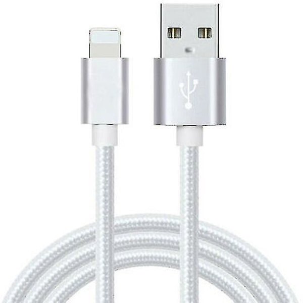 10 jalan raskaskäyttöinen punottu 8-nastainen iPhone USB-latauskaapeli