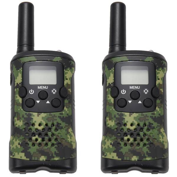 2 stk børne walkie-talkies 400 - 470 mhz mini - radio 6 k