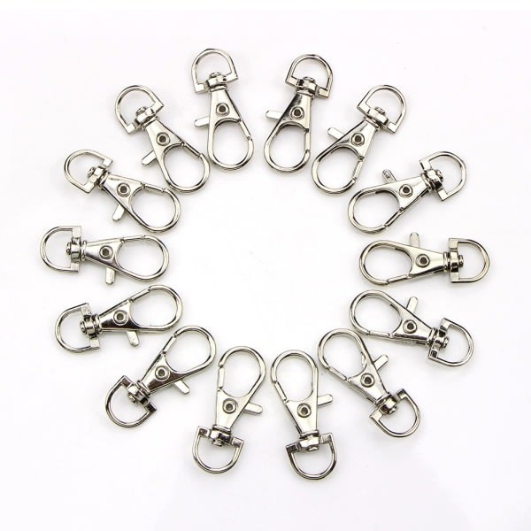 TG 10ST Hummer Swivel Spænder Clips Taske Nøglering ok