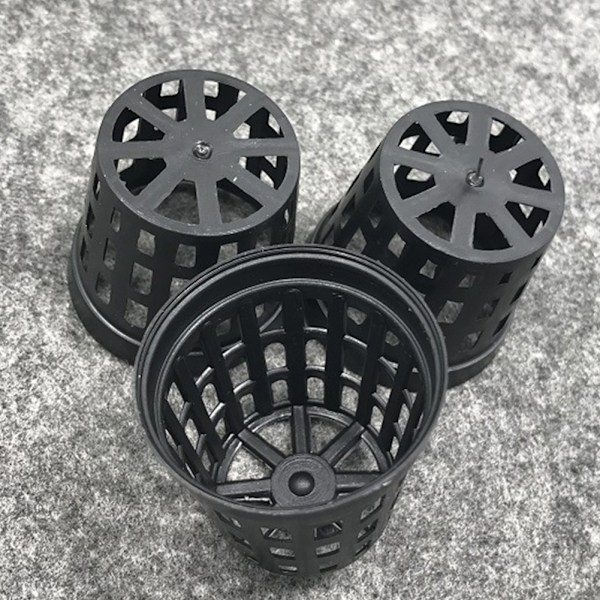10/30x Akvarie Plantepotter Sæt Plantning Tropiske Fisk Sort1 One Size 30 stk
