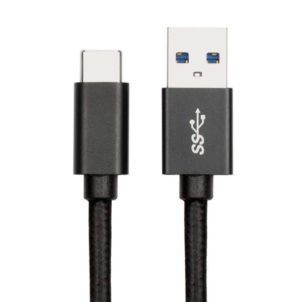 TG USB 3.0 til USB-C Kabel - 1 m Svart