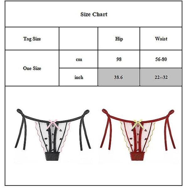 Kvinders Erotiske Seksuelle G-String Strings Undertøj Skira Trosor