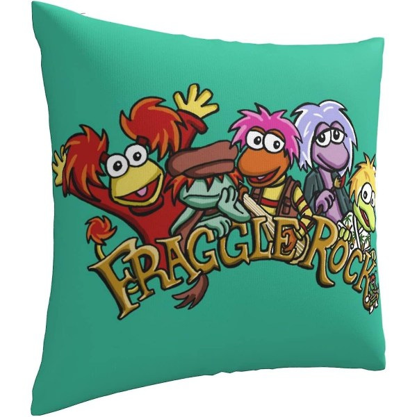 Fraggle Rock Anime Kuddfodral ?rngott ?verdrag Fritid Mjuk Tecknad Case Heminredning F?r Soffa Bil 18 X 18 tum