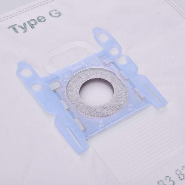 Set med 10 dammsugarpåsar för Bosch Typ G/MegaFilt Super Tex BBZ41FG 468383, VBBS600V00, 6000...6999, 32A2, 42A04