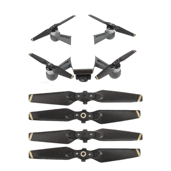 4 kpl potkuria Dji Spark Drone Folding Blade 4730f Pro
