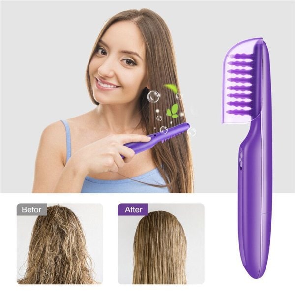 TG Elektrisk Tangle Brush, Tame Wet Dry Elektrisk Tangle Comb