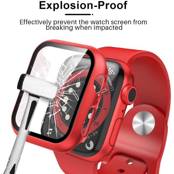 2-pack hårt case yhteensopiva Apple Watch SE Series 6 5 4 44 mm
