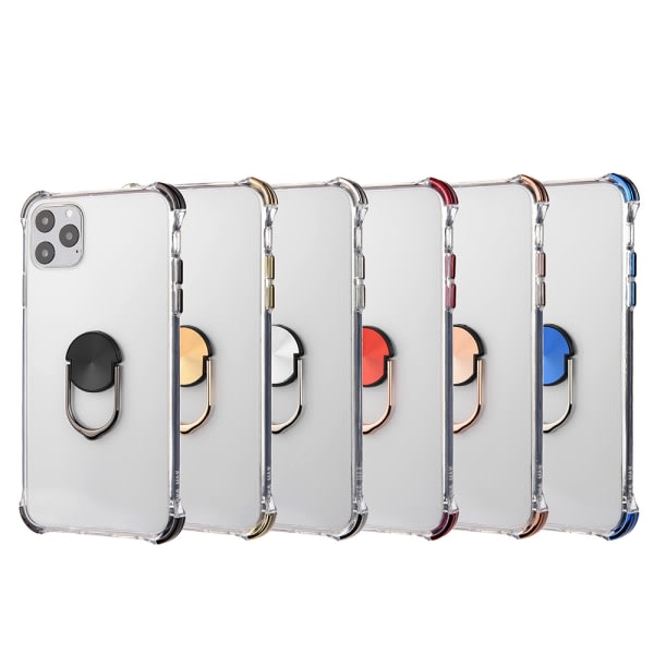 TG iPhone 11 Pro - Effektfullt Skyddsskal med Ringhållare Blå