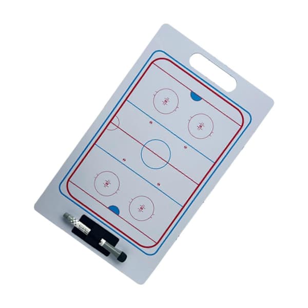 Bærbare ishockeytavler med tuschpen til trænere, whiteboard