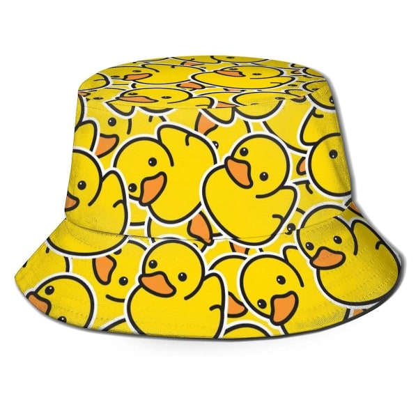 TG Bucket Hat Mode Solhatt Vikbar Outdoor Bucket Hat Dam og män Ankmønster