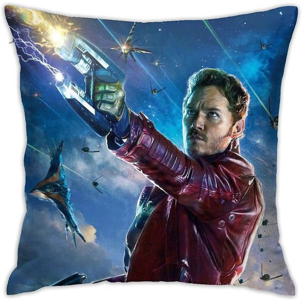Faroutx Chris Pratt Tyynynpäällinen Kaksipuolinen Painatus Tyynynpäällinen Majoitus Sisustus Olohuoneen Makuuhuoneen 45x45cm(18x18 tuumaa)